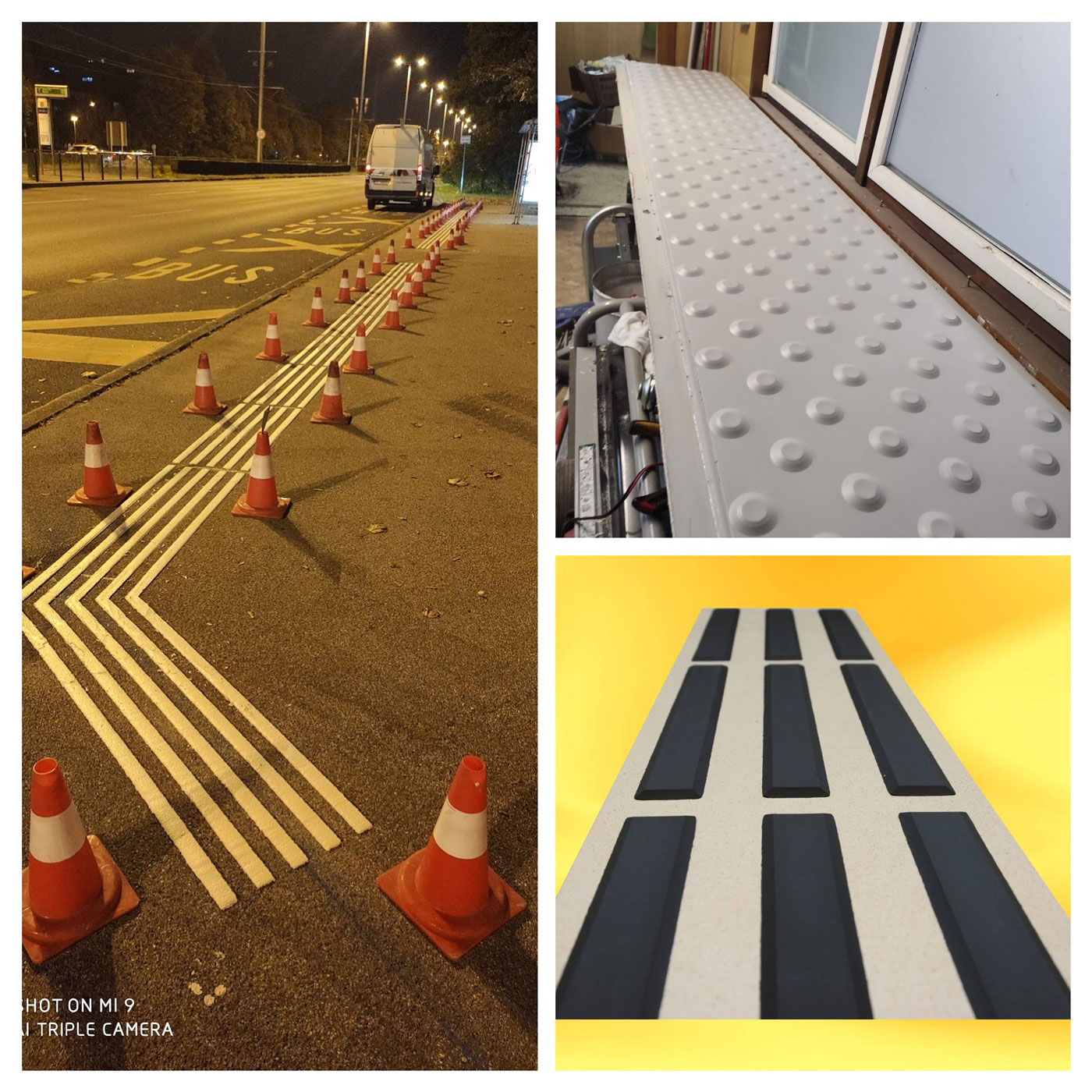 Postavljanje taktilne signalizacije